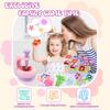 PERRYHOME Fabric Flower Bouquets Toys, 300+ Pcs DIY Flower Making Kit, 2 Gameplays Educational Arts & Crafts for Kids, Reusable Bouquets Maker