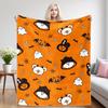 Halloween Pets Flannel Luxury Blanket, Lightweight And Comfortable Woolen Blanket, Ultra-Fine Fiber