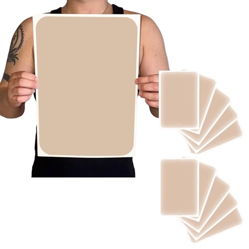 

sac taske Tattoo Concealer Stickers, Waterproof Tape, Extra Large, B4 Size (Light Skin, 10 Sheets, B4 Size)