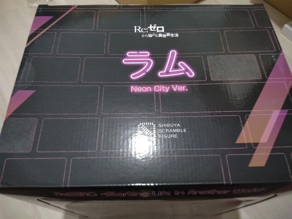 [USED] Re:Zero Ram Neon City Figure Shibuya Scramble