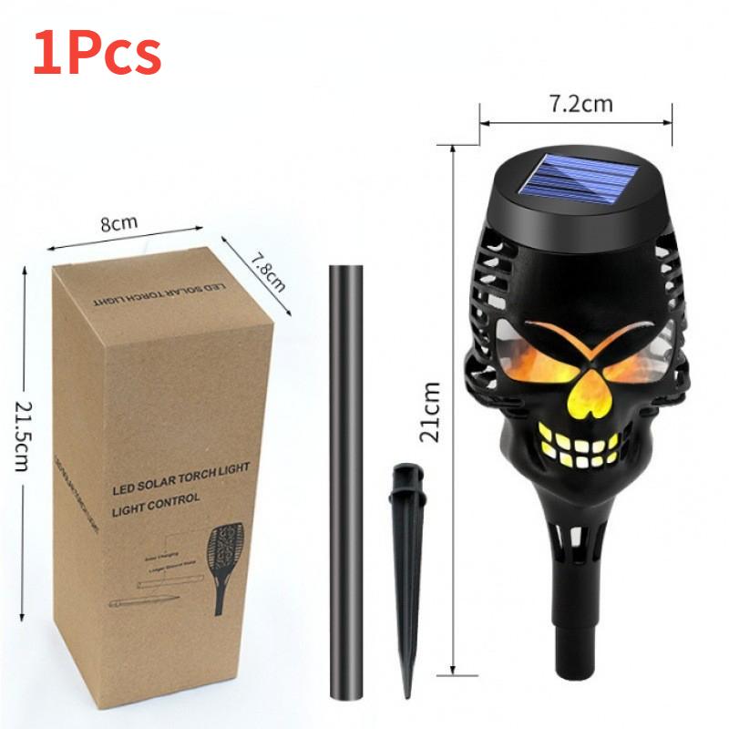 12LED Güneş Alevli Meşale Işığı Titreyen Işık Su Geçirmez Bahçe Dekorasyonu Açık Çim Yolu Bahçe Veranda Zemin Lambası