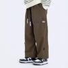 Kids' Windproof Woven Cuffed Casual Pants - 2025 Autumn Korean Style