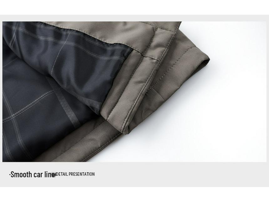 Men's Lightweight Shirt-Style Down Jacket - 2025 Autumn/Winter Business Casual Coat