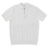 Men's Summer Retro Striped Polo Shirt - Short Sleeve, Loose Fit, Ribbed Collar