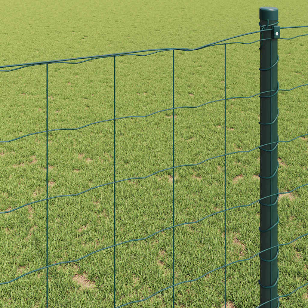 Euro Fence Green 1.6 X 10 M PVC Coated Iron