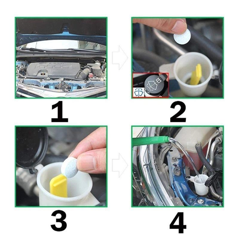 Deep Descaler Deep Detergent Home Washing Machine No Bacteria Cleaning Effervescent Tablets 100PCS