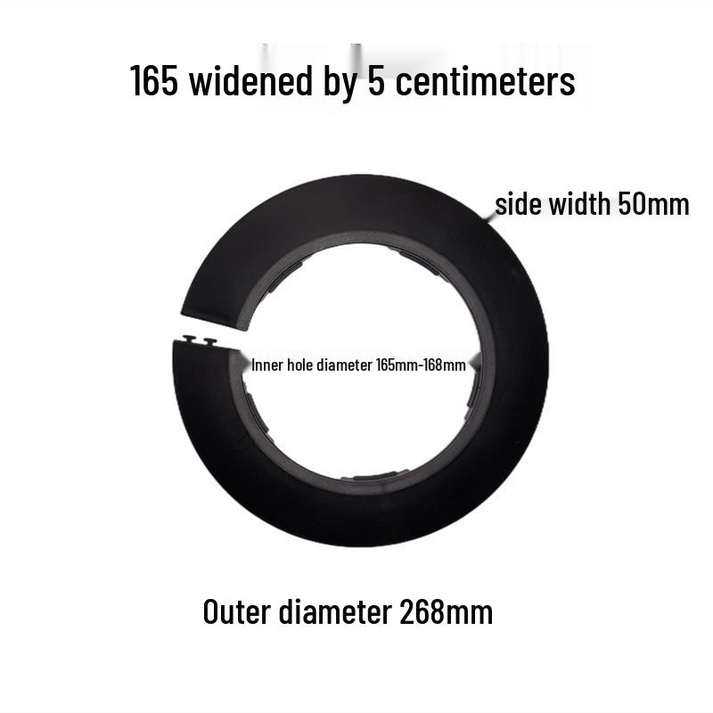 Decorative Pipe Cover Ring for Air Conditioning and Heating Valves