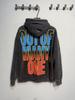 Godspeed 25ss Retro Washed Pure Cotton American Hip Hop Hoodie (Autumn/Winter Collection)