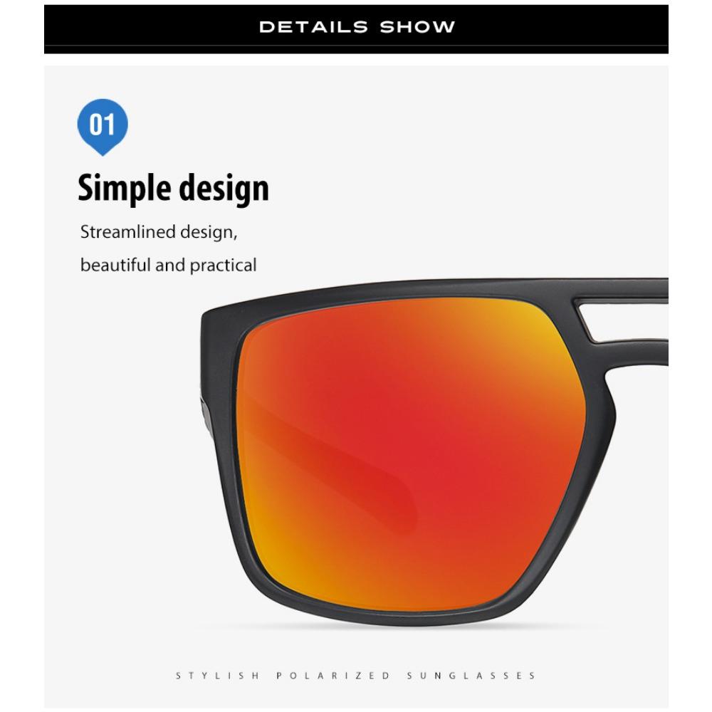 aoron Sunglasses Polarized Colorful Real Film Men's Sunglasses Color-changing Driving Night Vision Goggles