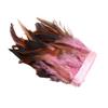 1Meter Natural Rooster Feathers Trim Fringe for Craft Plumas 13-18cm Black Feathers Ribbon DIY Sewing Clothing Party Decorations