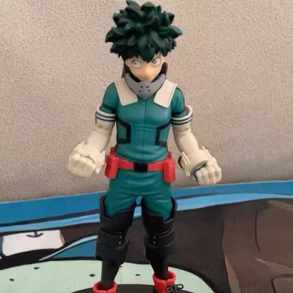 בנדאי 17 ס"מ אנימה My Hero Academia איזוקו מידוריה וקאטסוקי בקוגו סט דמויות אקשן דגם PVC אספנות צעצוע למעריצים מתנה