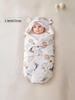 Class A Detachable Newborn Swaddle Blanket: Thick Anti-Startle Autumn/Winter Receiving Blanket for Delivery Room