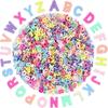 700Pcs DIY Crafts Alphabet Beads Straight-Hole DIY Jewelry Beads Bead Stringing Materials  Necklaces