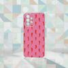 Chili Red Phone Case For Samsung S25,S24,S21,S22,S23,S30,Ultra,S20,Plus,Fe Transparent Cover
