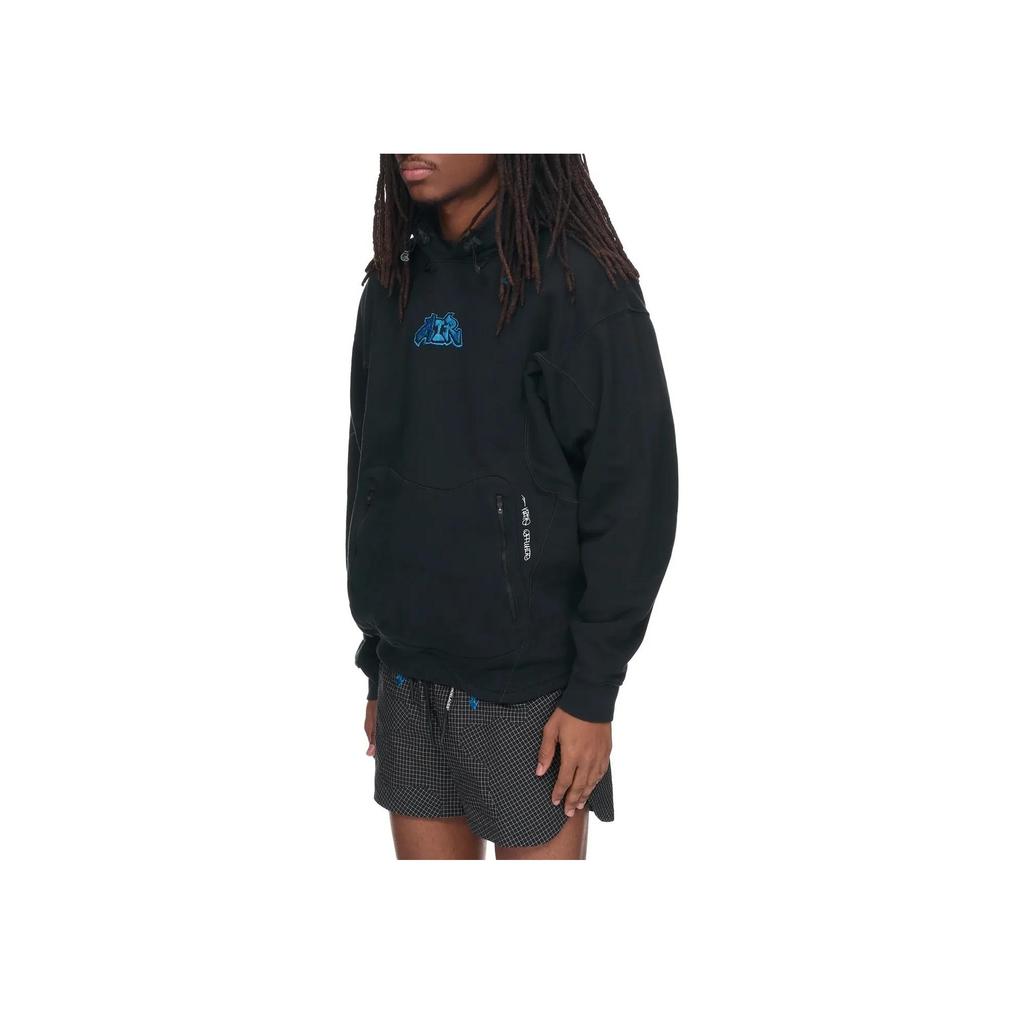 Air Jordan x Off-White Fleece-Hoodie (Asiatische Größen) Schwarze Herrenoberteile DN1760-010