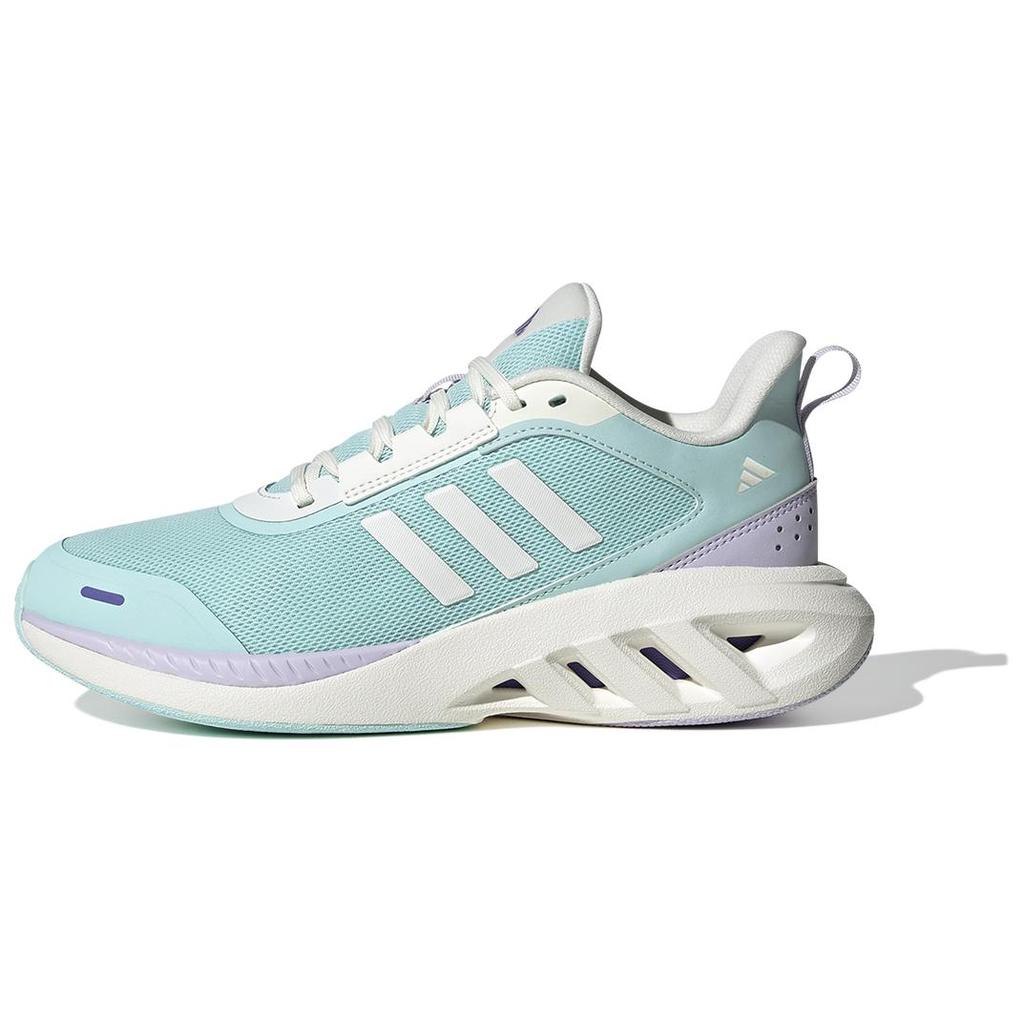 Adidas ALL DAY POWER Slip Resistant Abrasion Resistant Low Top Casual Running Shoes Women's Blue Sneakers JP9783