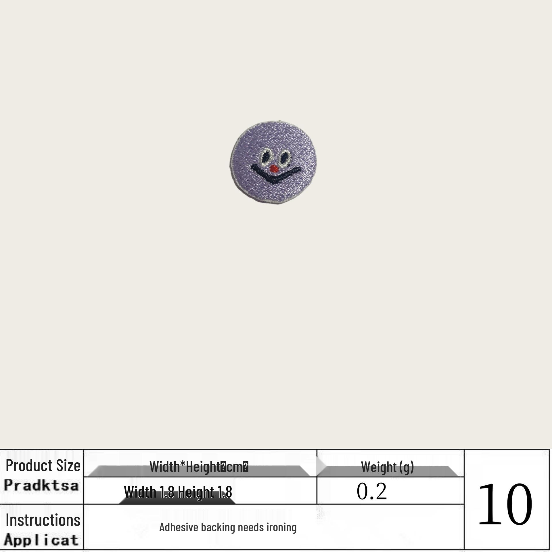 

Милый корейский мультяшный патч ручной работы - Маленькая DIY термонаклейка