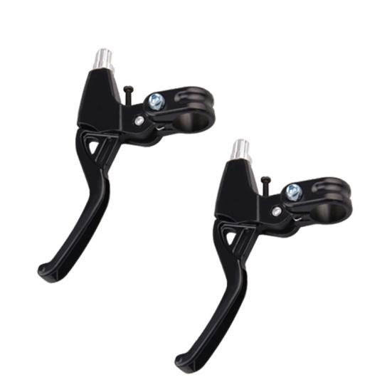 

2 шт. Рычаги тормоза из алюминиевого сплава для горного велосипеда, складного велосипеда, аксессуары для катания чёрный