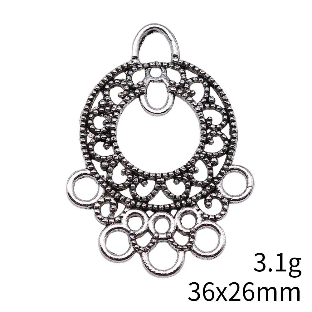 NewArrivals Jewelry Findings Angel Dream Catcher Earring Connector Accessories Parts Women's Bag Accessories For Women