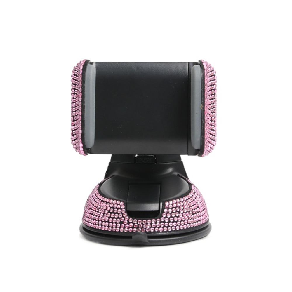 Bling Rhinestone Car Phone Holder 360 Degree Rotatable Universal Mobile Phone holder Secure Hold Air Vent Phone Holder