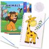 Children's DIY Creative Watercolor Painting Set Dipped In Water Painting Quiet Book Reusable Coloring Drawing Picture Toys Gifts