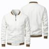 Men's Spring 2025 Lightweight Motorcycle Baseball Jacket with Car Logo