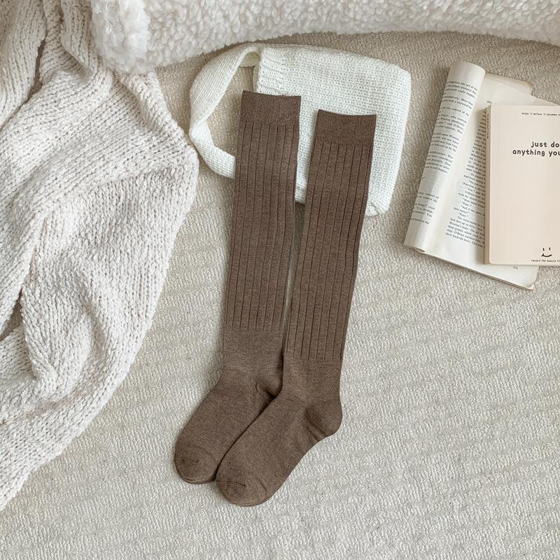 Drawing Stockings Children'S Japanese Jk College Style Long Stacking Socks Spring And Autumn Simple East Gate And Knee Calf Socks