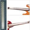 Elektrische Gitarre Hals Kerbe Gerade Kante Lineal Griffbrett Messlineal