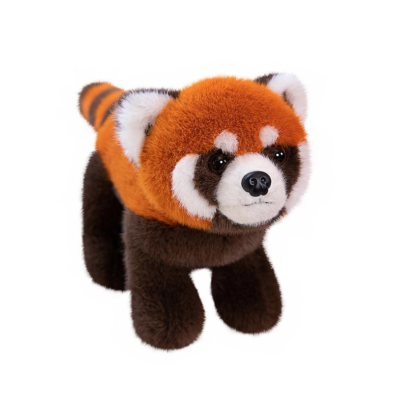 Cute Cute Brown Raccoon Doll Plush Toy Doll Children Sleeping Pillow Rag Doll Girl Gift