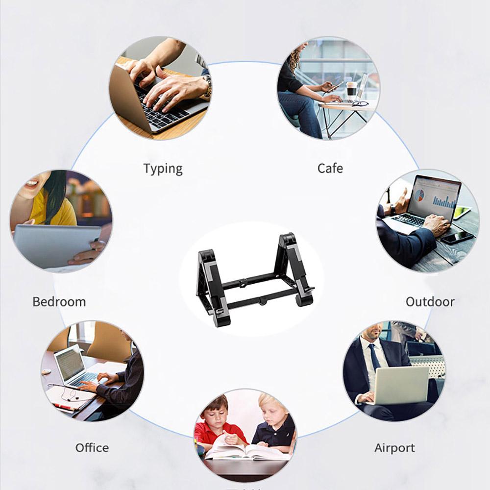 Portable Stand 3-in-1 Multi-Functional Holder For 4.5-17.1"Laptop/Pad/Cell Phone