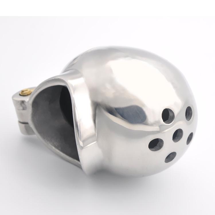 Complete Men's Chastity Cage: Anti-Escape Stainless Steel Lock for Crossdresser Training