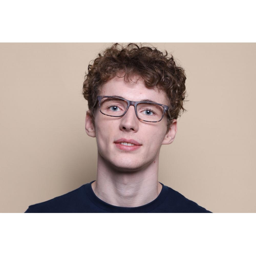 Full Rim Square Matte Tortoise Smartbuy Collection Graslands Cp122d Fashion Unisex Eyeglasses