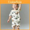 Boys Summer Pajama Set With Cotton Fabric For Kids Ages 3 To 8