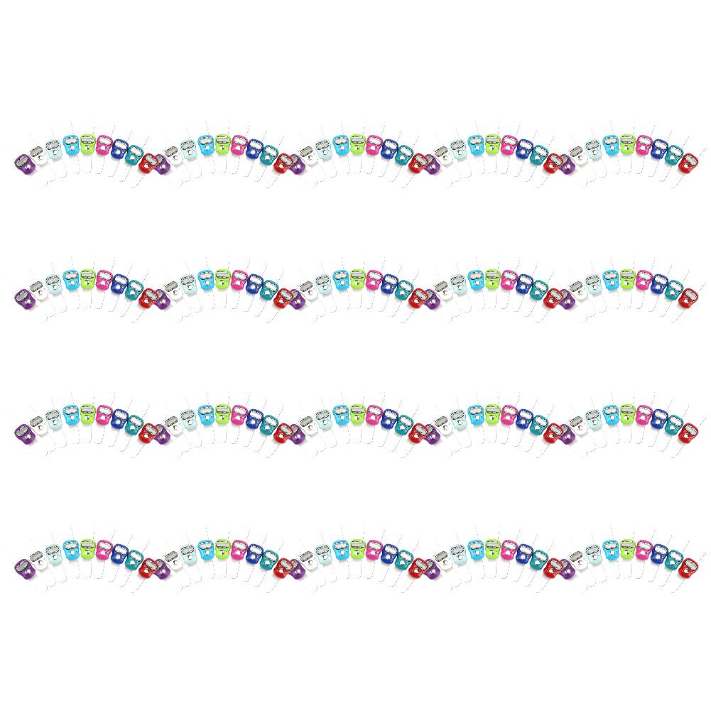 Elektronischer Fingerzähler mit Kompass Islamische Tasbih-Perle 5-stelliger LED-Zähler Handzähler Klicker Zählerring