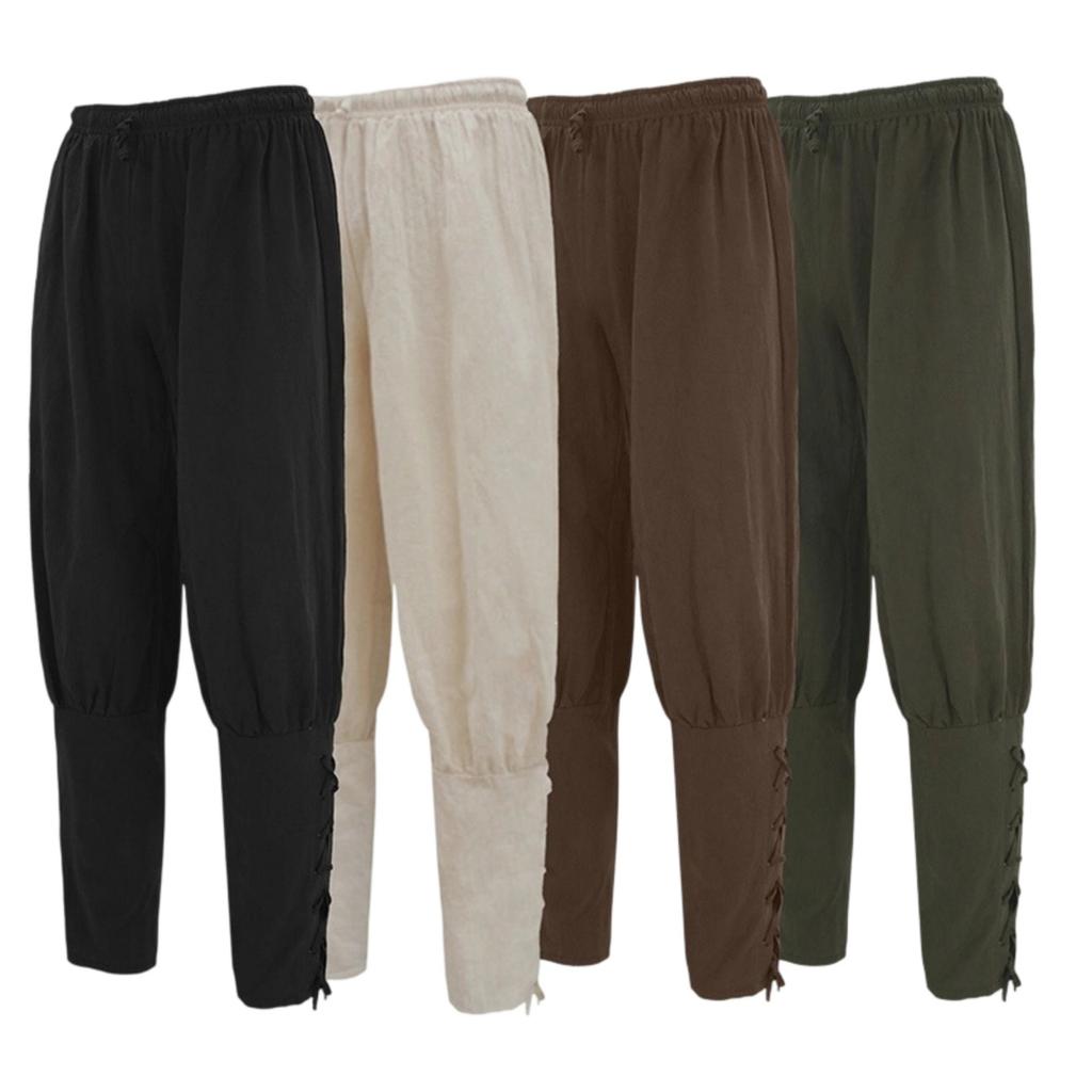 Vintage Gothic Hose für Herren, Hosen für Kostüm und Alltag
