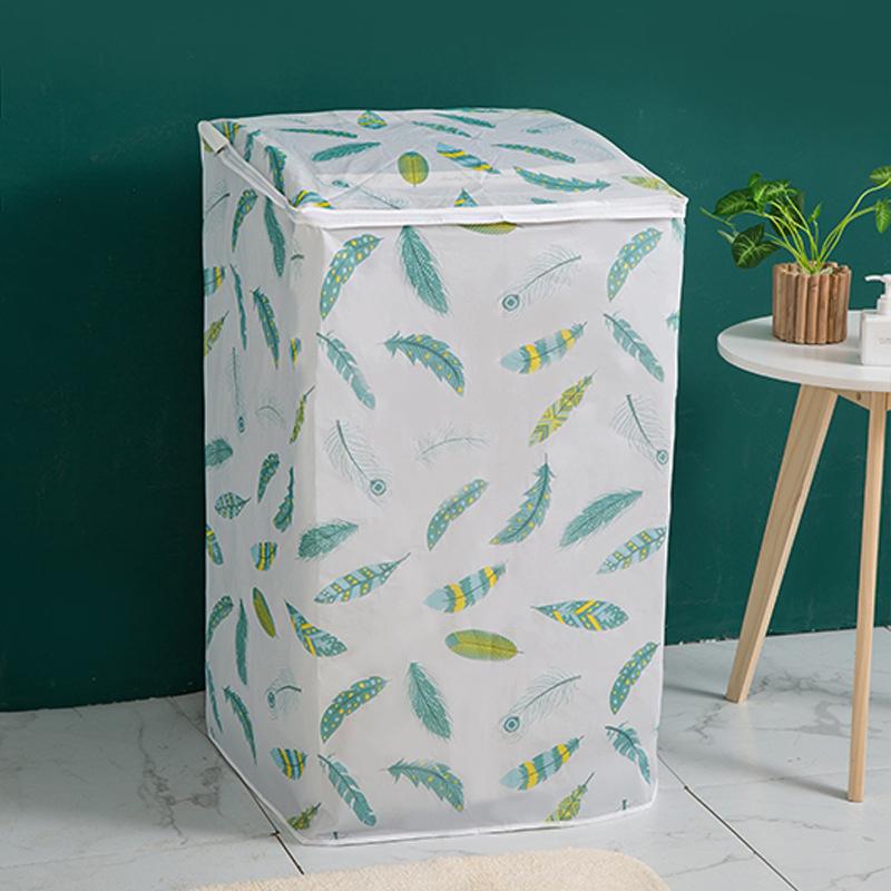 1PC Universal Washing Machine Cover Washing Machine Dust Cover Anti-Mold Laundry Cover Heavy-Duty 83x62cm/84x57cm