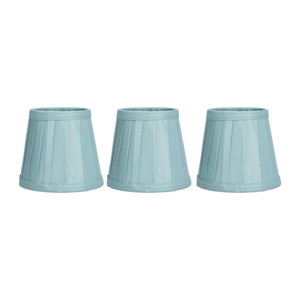 3 PEÇAS Cúpula de Tecido E14 Clip On Capa de Lâmpada de Tecido para Lustre Arandela Escritório Decoração de Casa