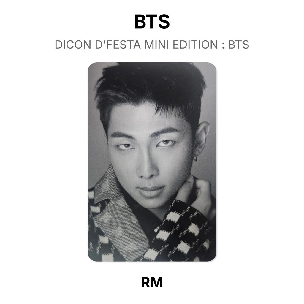 BTS DICON D’FESTA MINI EDITION : BTS Official Photocard