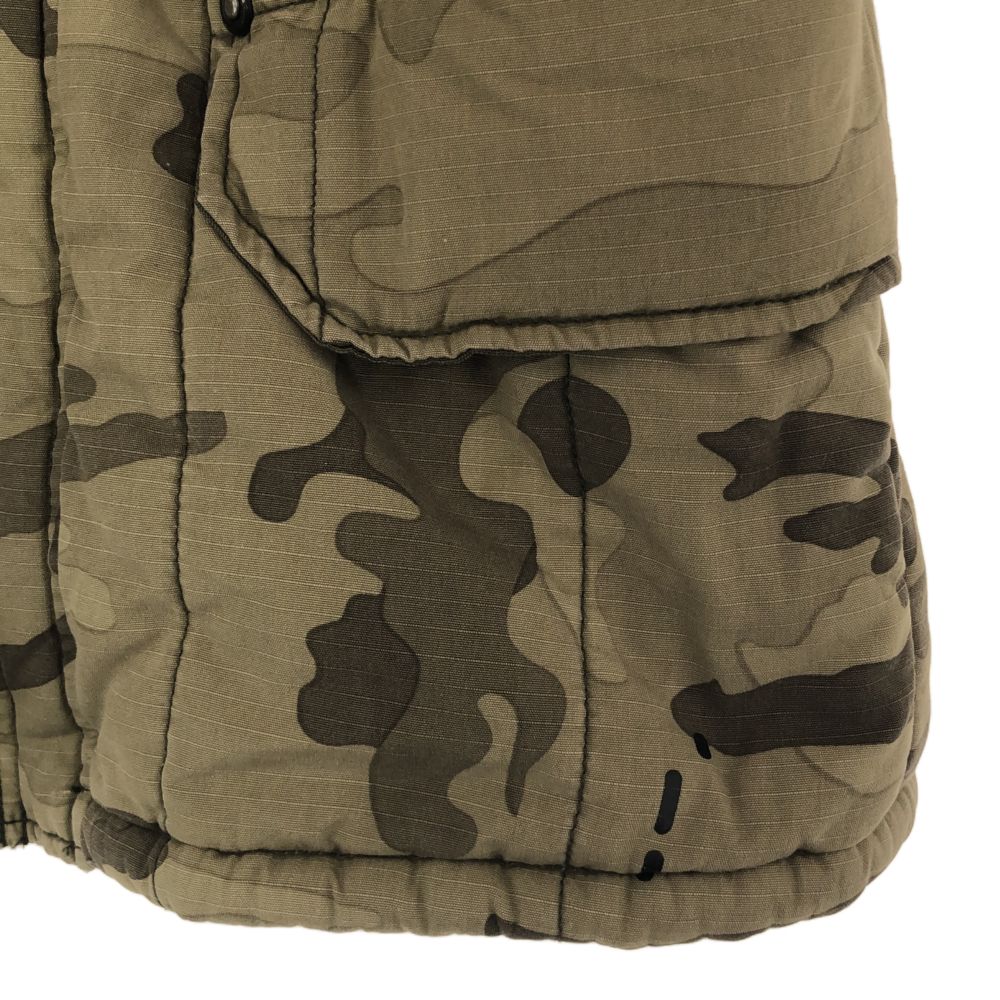 G-STAR camouflage Military jacket S green Ripstop fabric Men's Used