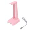 Gaming Headset Stand USB Port Multifunctional Colorful Lighting Desk Game Headphone Stand for Home