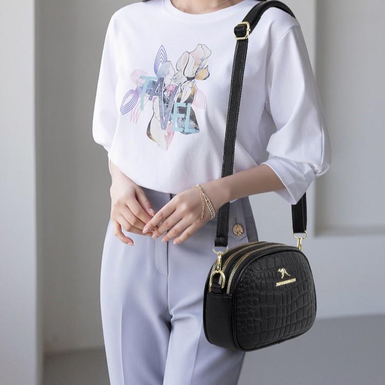 Fashion Versatile Women's Shoulder Bag, New Bag, Soft Leather Women's Mother Bag, Women's Bag, Large-capacity Messenger Bag.