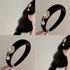 Velvet Headband Female Face Wash Minimalistic Hairhoop Advanced Daily Headhoop Hair Accessories