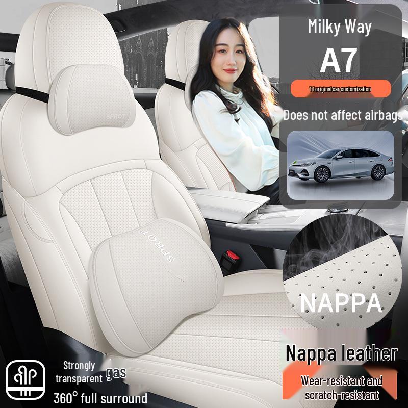 Geely Galaxy A7 All-Season Breathable Leather Car Seat Covers & Cushions