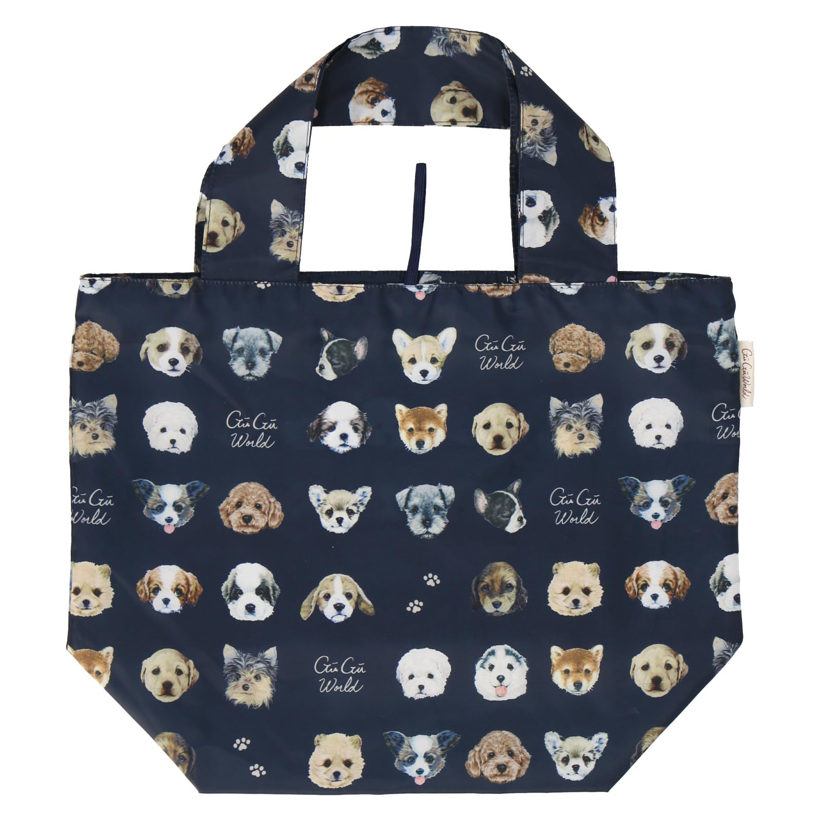 

Folding Bag 36501504 Eco Bag for Cats 36501504B Navy 41cm wide x 32cm long x 17cm deep Handle width 5cm Length 30cm [GooGoo World] Women, Dogs, [B]