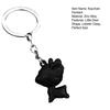Keychain Pendant Little Deer Design Zinc Alloy Key Chain with Metal Ring Chain Buckle Portable Lightweight Key Holder Backpack Car Accessory