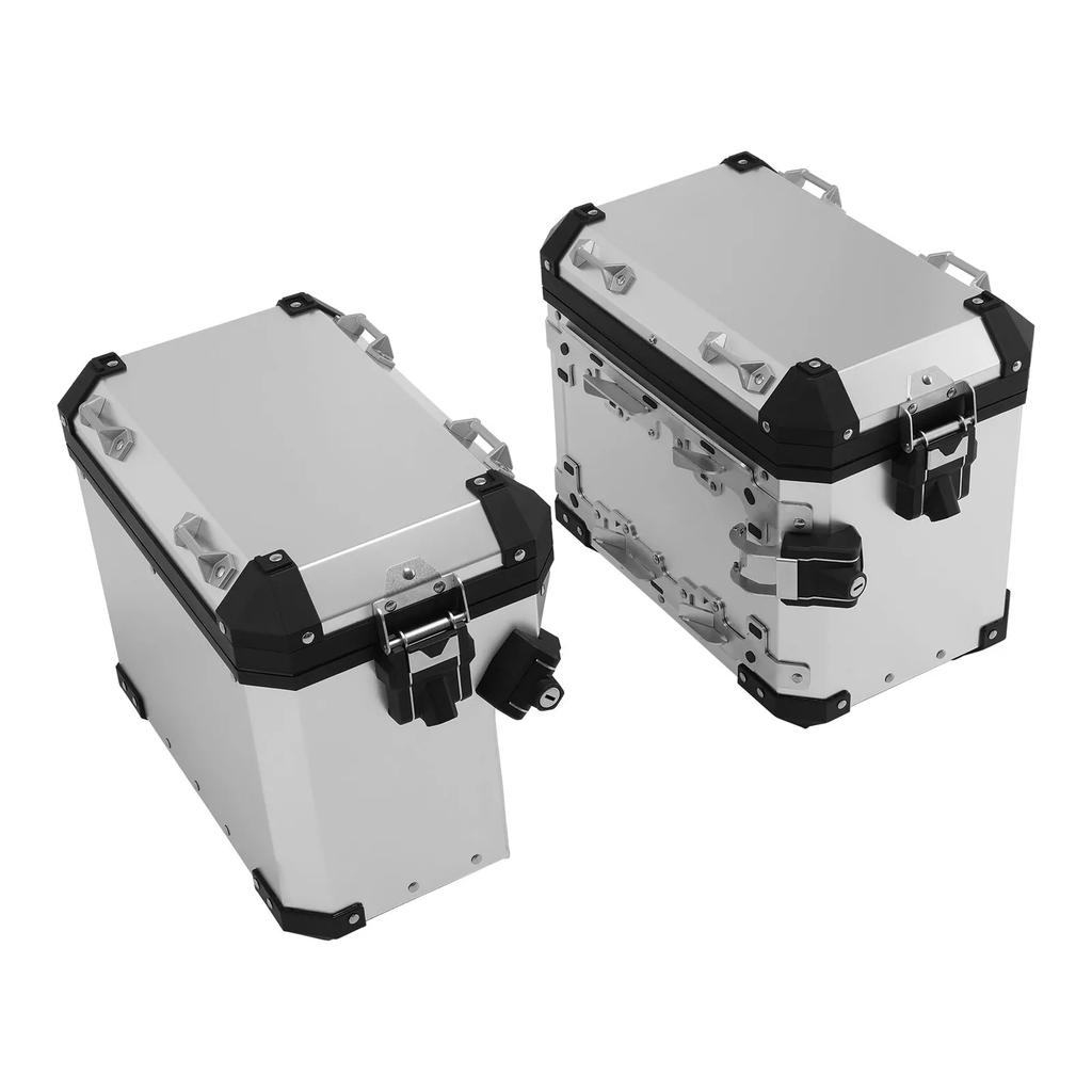 Motorcycle 48L Saddlebags Pannier Side Case Luggage Bag For BMW R1200GS 13-2018 R1250GS Adventure 19-24 F900GS 23-25 Rear Trunk
