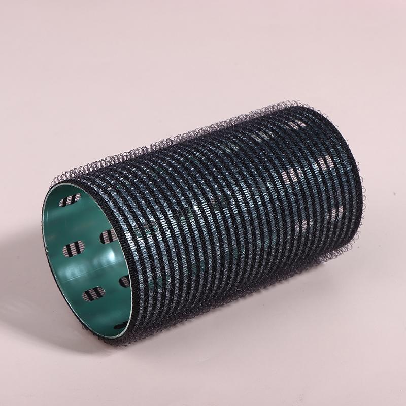 Color Aluminum Core Self-adhesive Hair Roll 5*9cm Pure Nylon Hook And Loop Roller Self Grip Styling Hot Thermal Volume Curler