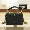Guifei 2024 Retro Diamond-Inlaid Women's Shoulder & Crossbody Bag