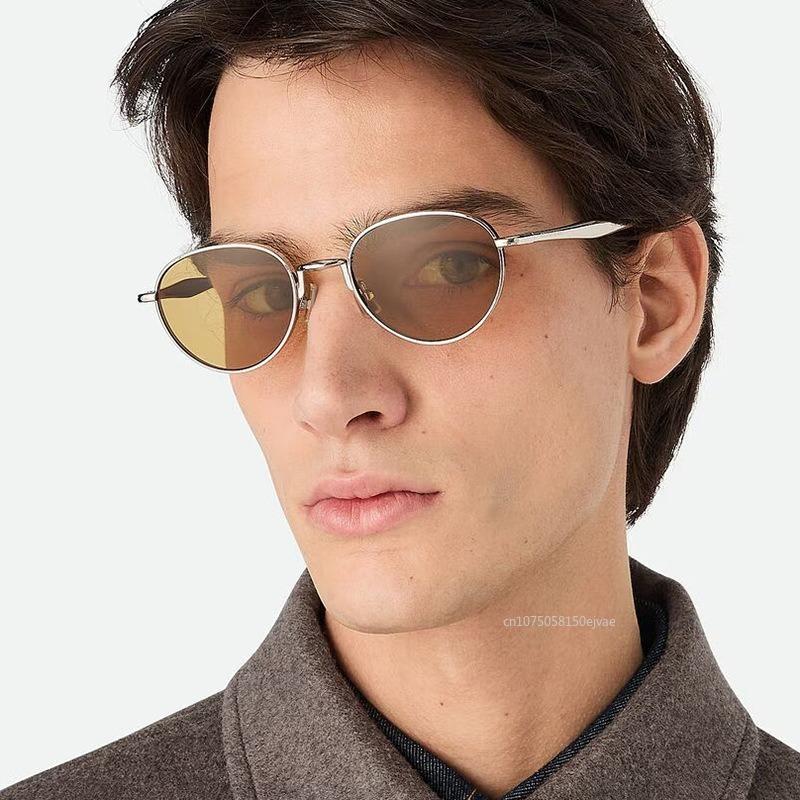 Small Circular Frame Sunglasses For Women Men  Vintage Luxury Brand Designer Punk Sun Glasses Unsiex Shades Uv400