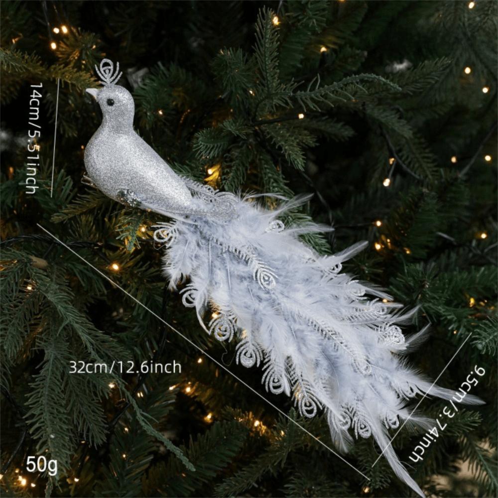 Realistic Shape Artificial Bird Foam Tree Decor Festival Vibe Bird Ornament Scene Display